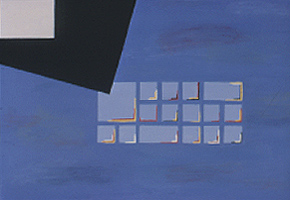 painting: china blue